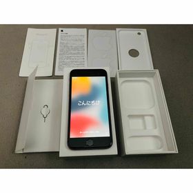 アイフォーン(iPhone)の【中古】iPhone6s(SIM解除)スペースグレイ16GB初期化済(スマートフォン本体)