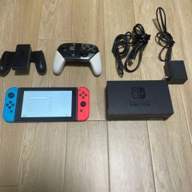Nintendo Switch 本体 スマブラプロコンmicroSD 付き