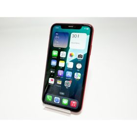 アイフォーン(iPhone)のSIMフリー iPhone11 128GB レッド [0345](スマートフォン本体)