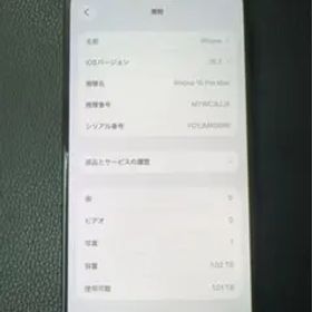 海外版iPhone 16 Pro Max 1TB,美品,バッテリーは100％