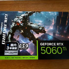 玄人志向 GALAKURO RTX 5060 Ti 16GB 新品3年保証