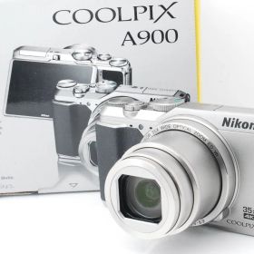 ★美しい写真を手軽に！自撮りOK♪Wi-Fi機能搭載☆ニコン COOLPIX A900 シルバー★