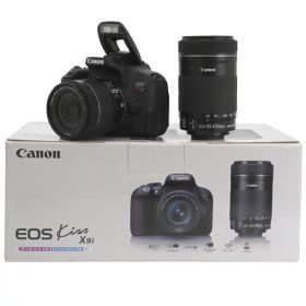 【Canon】キヤノン『EOS Kiss X9i ダブルズームキット』2017年4月発売 デジタル一眼レフカメラ 1週間保証【中古】