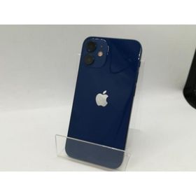 【中古】Apple 国内版 【SIMフリー】 iPhone 12 mini 64GB ブルー MGAP3J/A【道玄坂】保証期間１ヶ月【ランクC】
