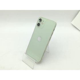 【中古】Apple 楽天モバイル 【SIMフリー】 iPhone 12 mini 128GB グリーン MGDQ3J/A【OSU301】保証期間１ヶ月【ランクC】