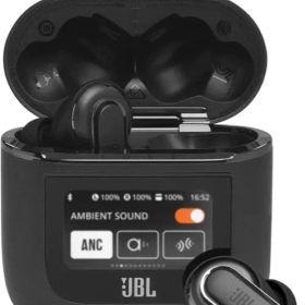箱ありJBL TOUR pro 2 クリアケースカラビナ付