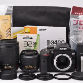 ■ 美品 ■ ニコン Nikon D3400 ダブルズーム