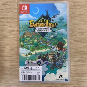￥2 Nintendo switch ファンタジーライフi グルグルの竜と時をぬすむ少女【ゲームソフト】【0.5】