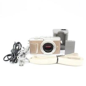 OLYMPUS PEN E-PL10 ボディー ブラウン オリンパス ミラーレス