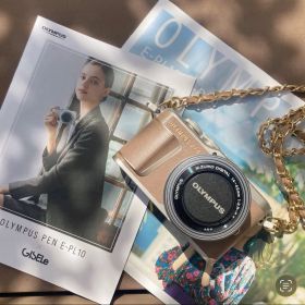 OLYMPUS PEN E-PL10 ダブルズームキット（ブラウン）