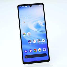 【液晶美品＊電池良好】au SIMフリー AQUOS sense6 SHG05 シルバー