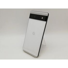 【中古】Google au 【SIMフリー】 Pixel 6a チョーク 6GB 128GB GB17L【鹿児島中町】保証期間1ヶ月【ランクC】