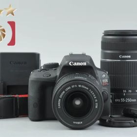 【中古】Canon キヤノン EOS Kiss X7 ダブルズームキット ブラック シャッター回数僅少