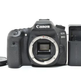【返品保証】★極上美品★ ショット数13726回！Canon EOS 80D ボディ デジタル 一眼レフカメラ #01260113