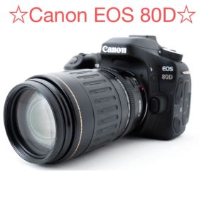 デジタル一眼レフカメラ Canon EOS 80D望遠レンズセット
