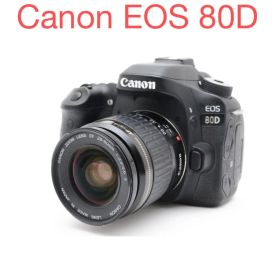 保証付/デジタル一眼レフカメラ/Canon EOS 80D標準レンズセット