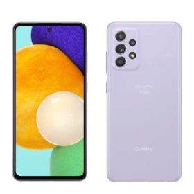 【SIMロック解除済】docomo Galaxy A52 5G SC-53B Awesome Violet SAMSUNG 当社3ヶ月間保証 中古 イオシス