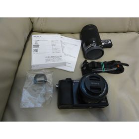 SONY(ｿﾆｰ) α6000 ﾀﾞﾌﾞﾙﾚﾝｽﾞｷｯﾄ[ﾌﾞﾗｯｸ](ミラーレス一眼)