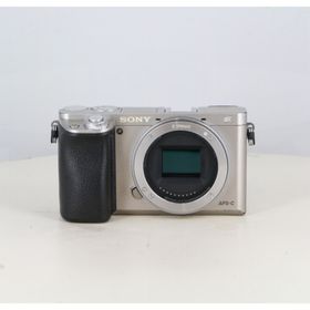 ソニー(SONY)の【中古】(ソニー) SONY α6000 (ILCE-6000) ボディ シルバー(コンパクトデジタルカメラ)