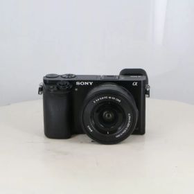 【中古】(ソニー) SONY α6000 [ILCE-6000] パワーズームレンズキット ブラック
