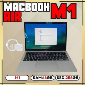 アップル(Apple)の【上位カスタム】MacBook AIR M1｜16GB｜256GB ｜ 87％(ノートPC)