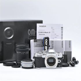 OLYMPUS オリンパス OM-D E-M10 Mark IV EZダブルズームキット ミラーレス一眼レフカメラ【中古】