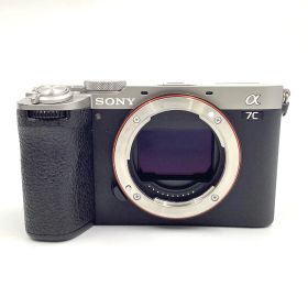 【全額返金保証】【最速発送】Sony デジタル一眼 α7C II ILCE-7CM2 ボディ [シルバー] 美品 動作確認済