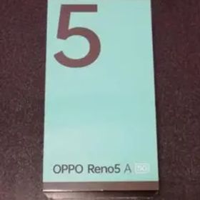 OPPO Reno5 A ワイモバイル版 A103OP シルバーブラック 未開封