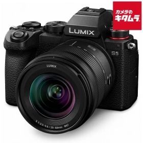 【新品】パナソニック LUMIX DC-S5K-K レンズキット ブラック ルミックス ミラーレス一眼カメラ フルサイズミラーレス 《納期約２－３週間》