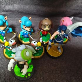 アミーボフィギュア 8体セット amiibo ホタル どうぶつの森 マルス