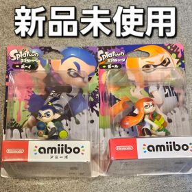 スプラトゥーン アミーボ ガール ボーイ 新品未使用
