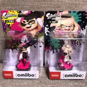 Splatoon amiibo アミーボ アオリ ヒメ 未開封セット