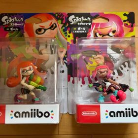 amiibo ガール ネオンピンク スプラトゥーン アミーボ