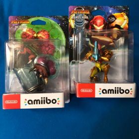 新品未開封 amiibo メトロイド＆サムスアラン 2体セット Nintendo
