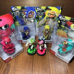 スプラトゥーン amiibo アミーボ タコ アオリ ホタル インクリング