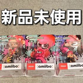 Splatoon amiibo タコボーイ、タコガール、タコセット 新品未使用