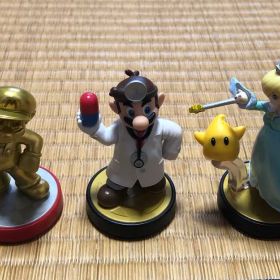 Nintendo 任天堂 アミーボ Dr.マリオ ゴールドマリオ フィギュア