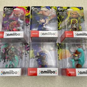 amiibo アミーボ スプラトゥーン 6点 まとめ売り