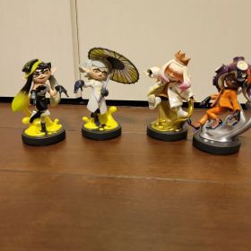 スプラトゥーンamiibo 4個セット 美品