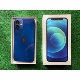アップル(Apple)のアップル iPhone12 mini 64GB ブルー au(スマートフォン本体)
