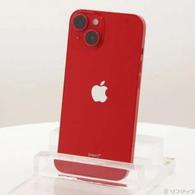 ソフマップ 〔中古品〕 iPhone14 128GB プロダクトレッド MPV93J／A SIMフリー【196】