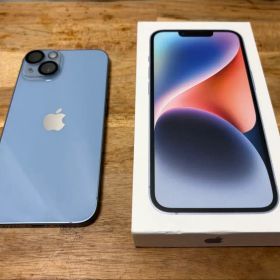 iPhone 14 本体 青 ブルー SIMフリー 128GB Apple
