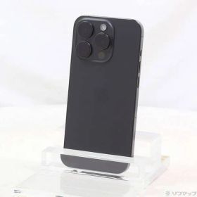 ソフマップ 〔中古品〕 iPhone15 Pro 128GB ブラックチタニウム MTU73J／A SIMフリー【368】