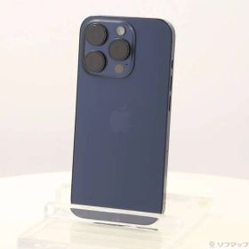 ソフマップ 〔中古品〕 iPhone15 Pro 128GB ブルーチタニウム MTUA3J／A SIMフリー【348】