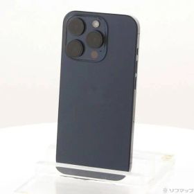 ソフマップ 〔中古品〕 iPhone15 Pro 256GB ブルーチタニウム MTUG3J／A SIMフリー【297】