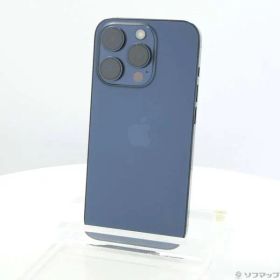 ソフマップ 〔中古品〕 iPhone15 Pro 256GB ブルーチタニウム MTUG3J／A SIMフリー【371】