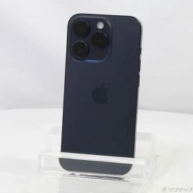 ソフマップ 〔中古品〕 iPhone15 Pro 512GB ブルーチタニウム MTUL3J／A SIMフリー【352】