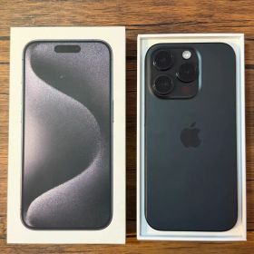 Apple iPhone 15Pro ブラックチタニウム256GB SIMフリー