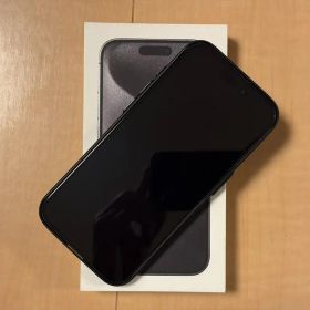 iPhone 15 Pro ブラック 256GB アメリカ版 シャッター音なし