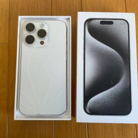 iPhone 15 Pro 256GB チタンホワイト